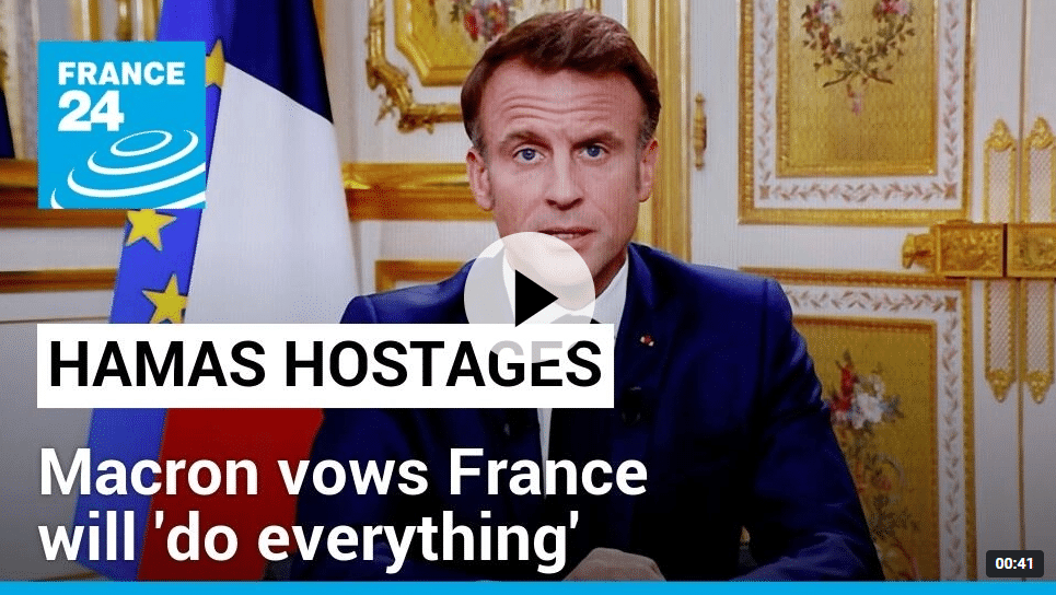 france macron - france will do everything to help stop terrorism