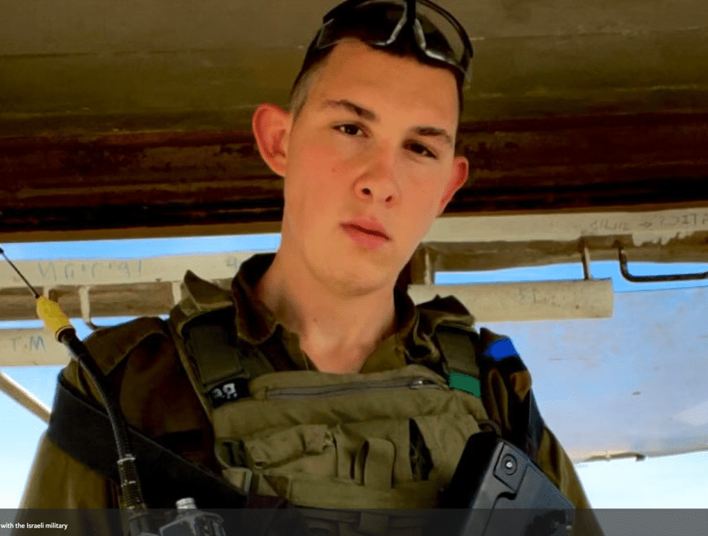 Nathanel Young had been serving with the Israeli military