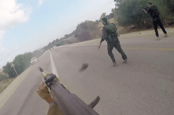 bodycam from Hamas from Oct 7
